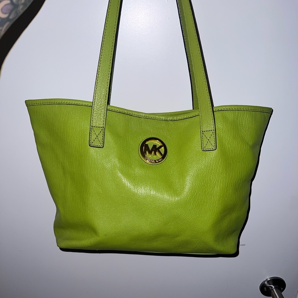 Michael Kors Green Tote purse
